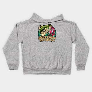 ZOMBIE CRAPPIE JIGS Kids Hoodie